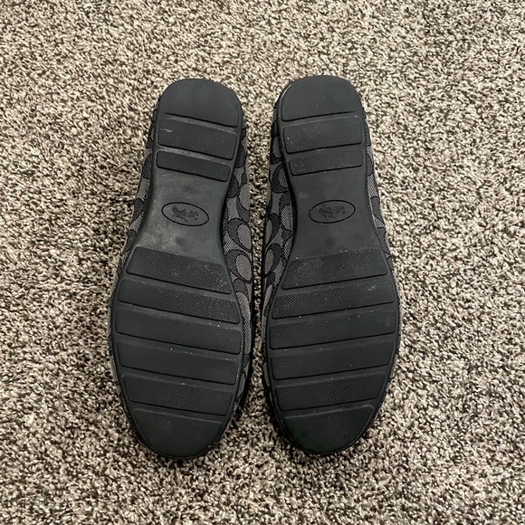 Coach Loafers black and grey signature design - Picture 3 of 3
